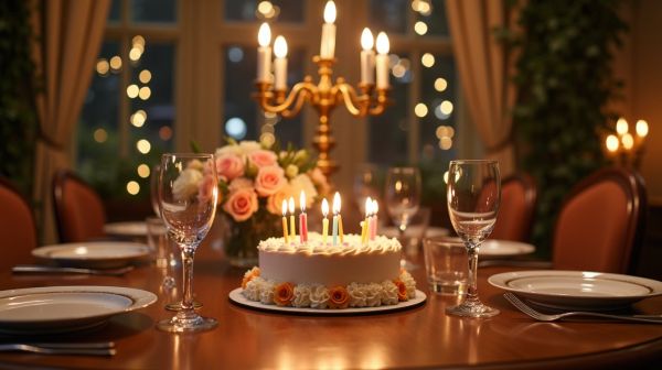 Faites de votre anniversaire un moment unique avec un traiteur