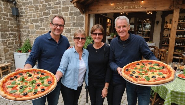 Savourez des plats français et pizzas maison à fouchères